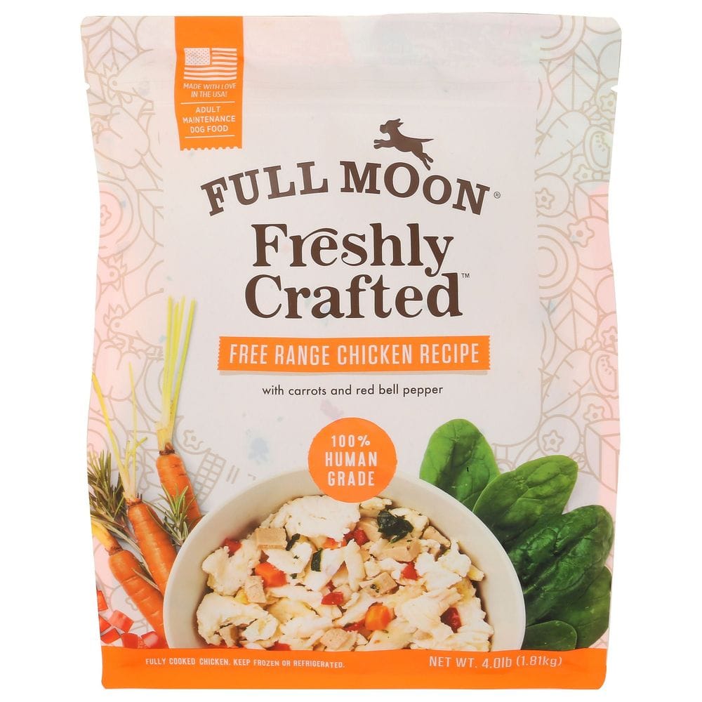 Full Moon Freshly Crafted Chicken Recipe Dog Food, 4 Pound -- 4 Per Case