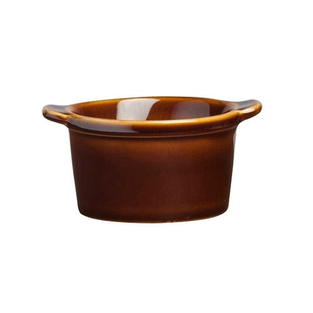 Anfora Brulee 9.75 Ounce Handled Crock, 24 Count