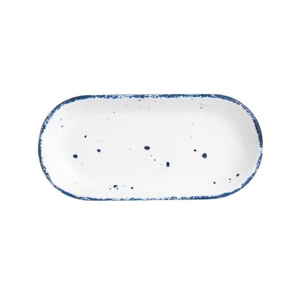 Anfora Brisa White 7 1/2 X 3 5/8 Inch Celery Tray, 24 Count
