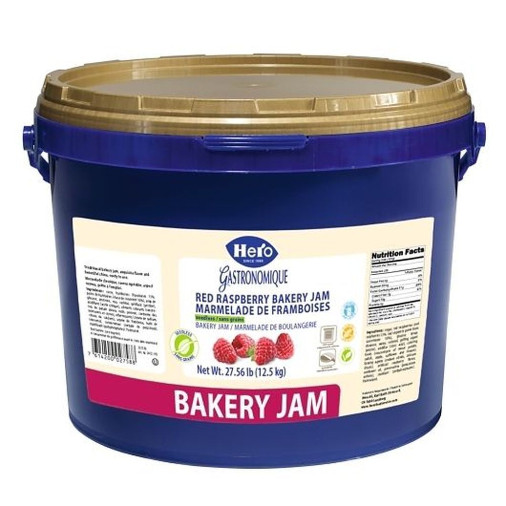 Hero Seedless Raspberry Marmalade, 27.5 Pound