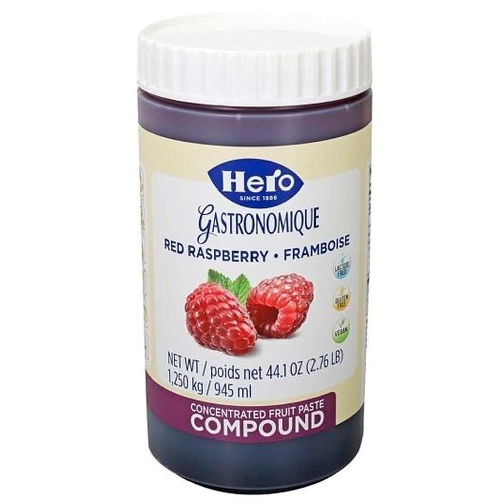 Hero Raspberry Fruit Compound, 2.75 Pound -- 3 Per Case