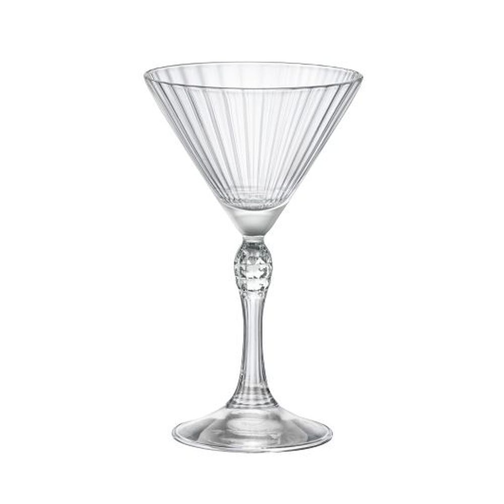 Bormioli Rocco America 20's 4.5 Ounce Martini Glass, 24 Count