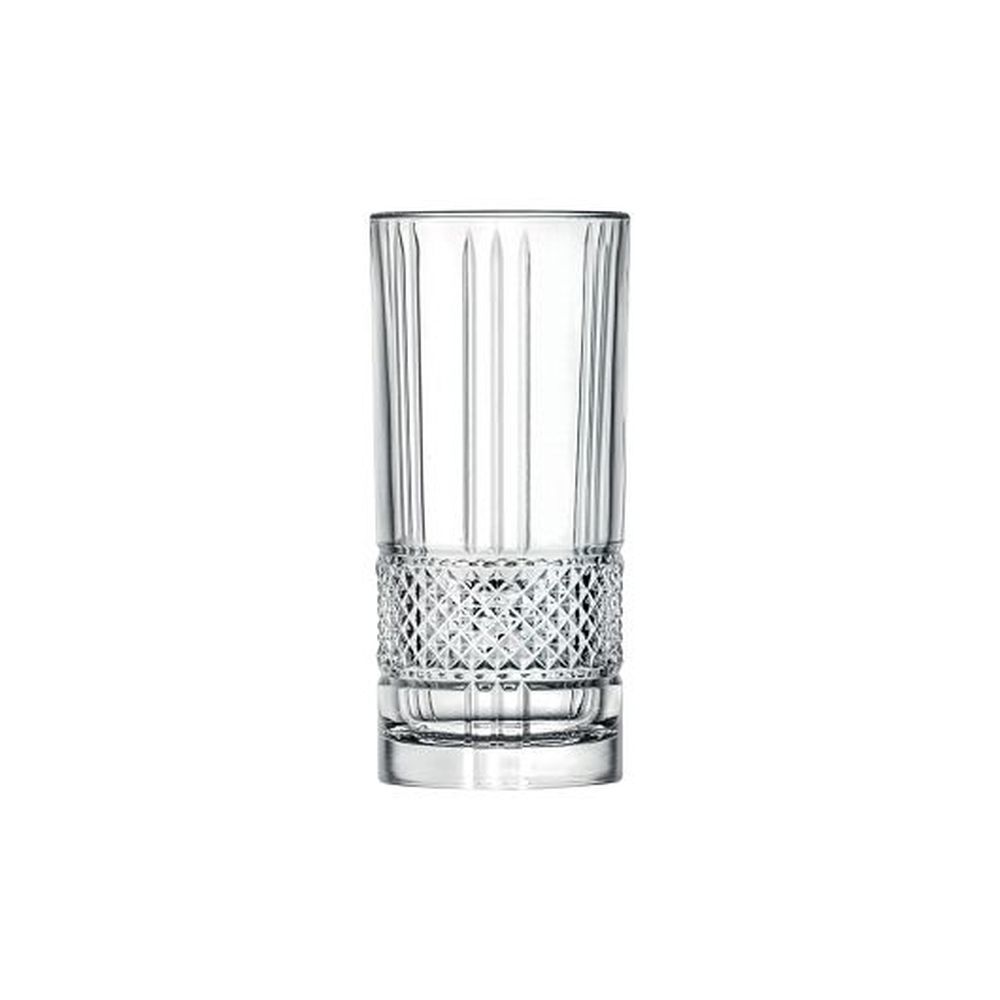Rcr Brillante 12.5 Ounce Crystalline Highball Glass, 12 Count