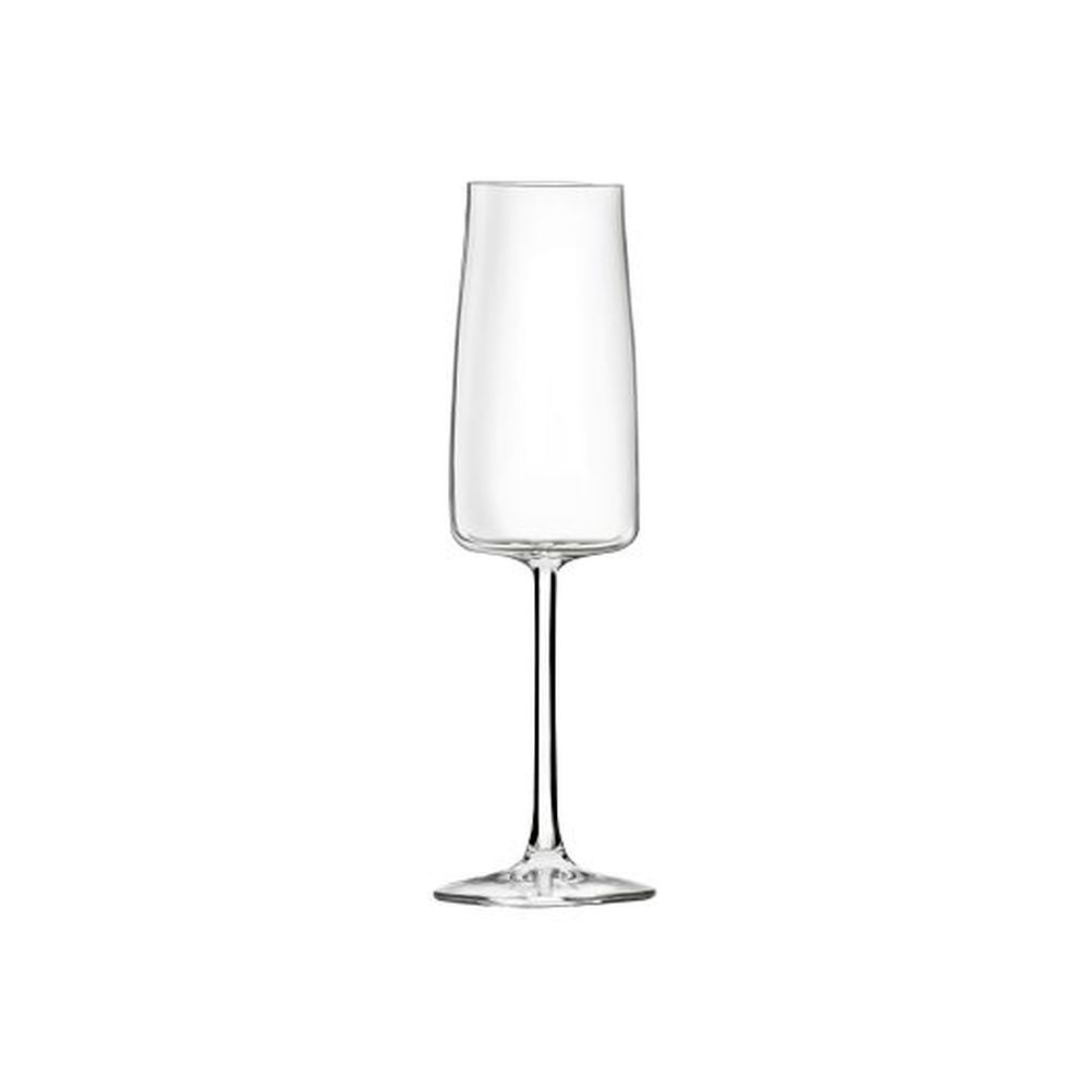 Rcr Essential 10.5 Ounce Crystalline Champagne Flute Glass, 12 Count