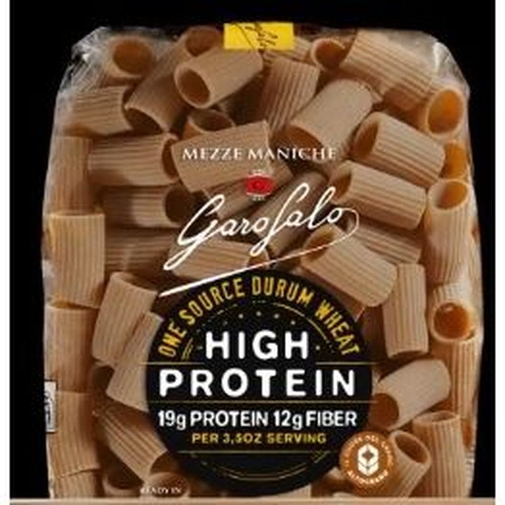 Garofalo High Protein Mezze Maniche Pasta, 16 Ounce -- 12 Per Case