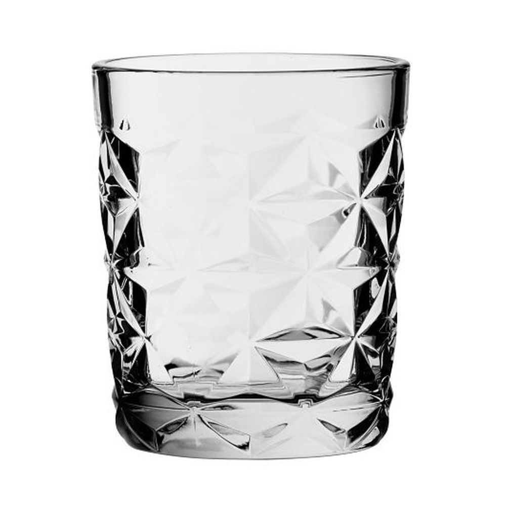 Pasabahce Estrella Soda Lime 13 Ounce Double Old Fashioned Glass, 24 Count