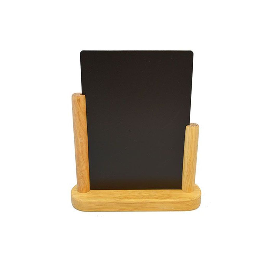 American Metalcraft Plain Small Rubber Wood Table Top Board, 4 X 6 Inch