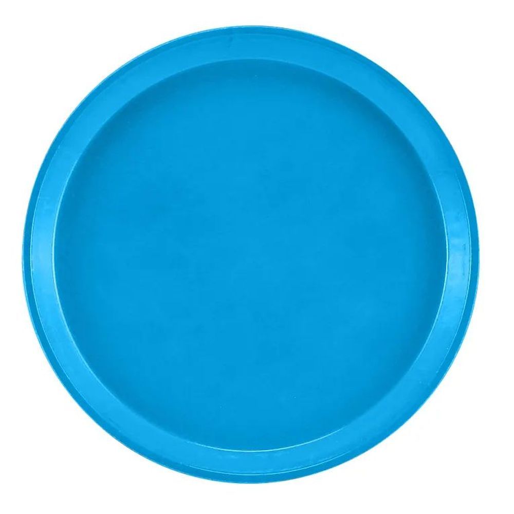 Cambro Camtrays Horizon Blue Fiberglass Round Tray, 10 Inch -- 12 Per Case