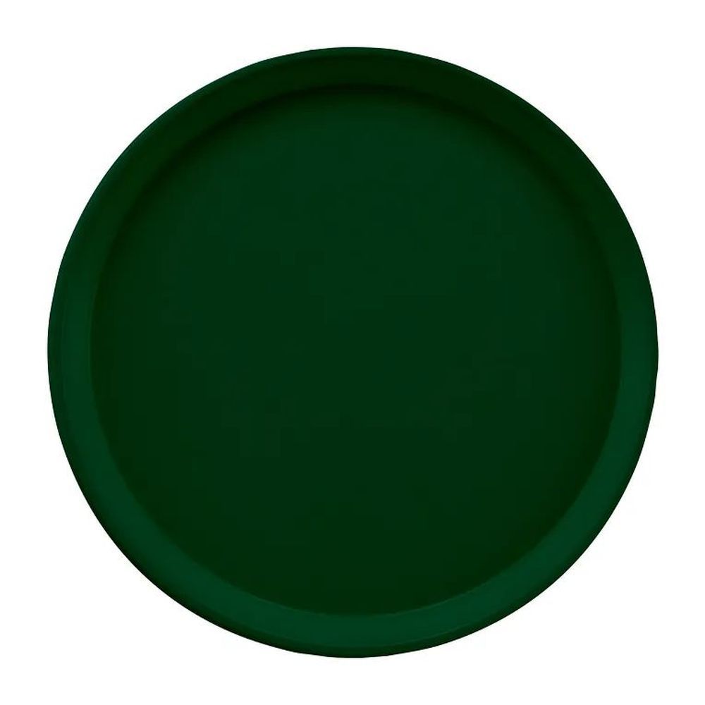 Cambro Camtrays Sherwood Green Fiberglass Round Tray, 12 Inch -- 12 Per Case