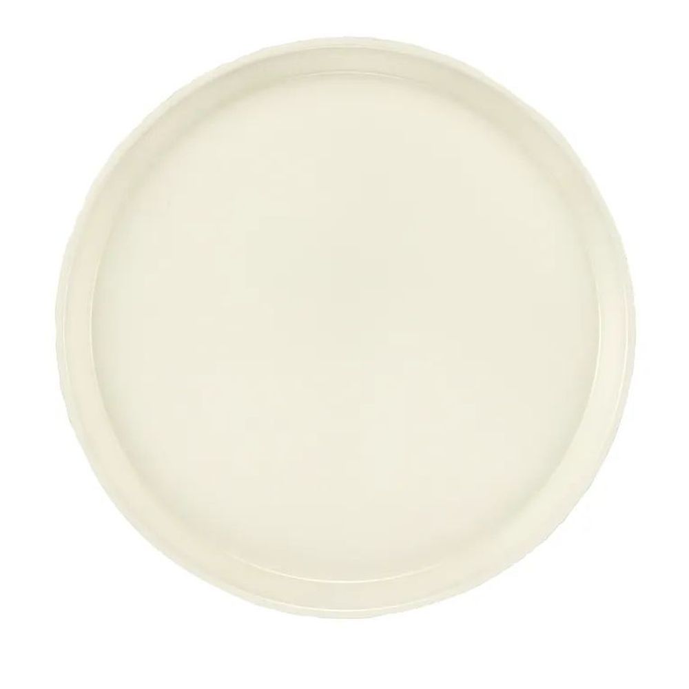 Cambro Camtrays White Fiberglass Round Tray, 12 Inch -- 12 Per Case