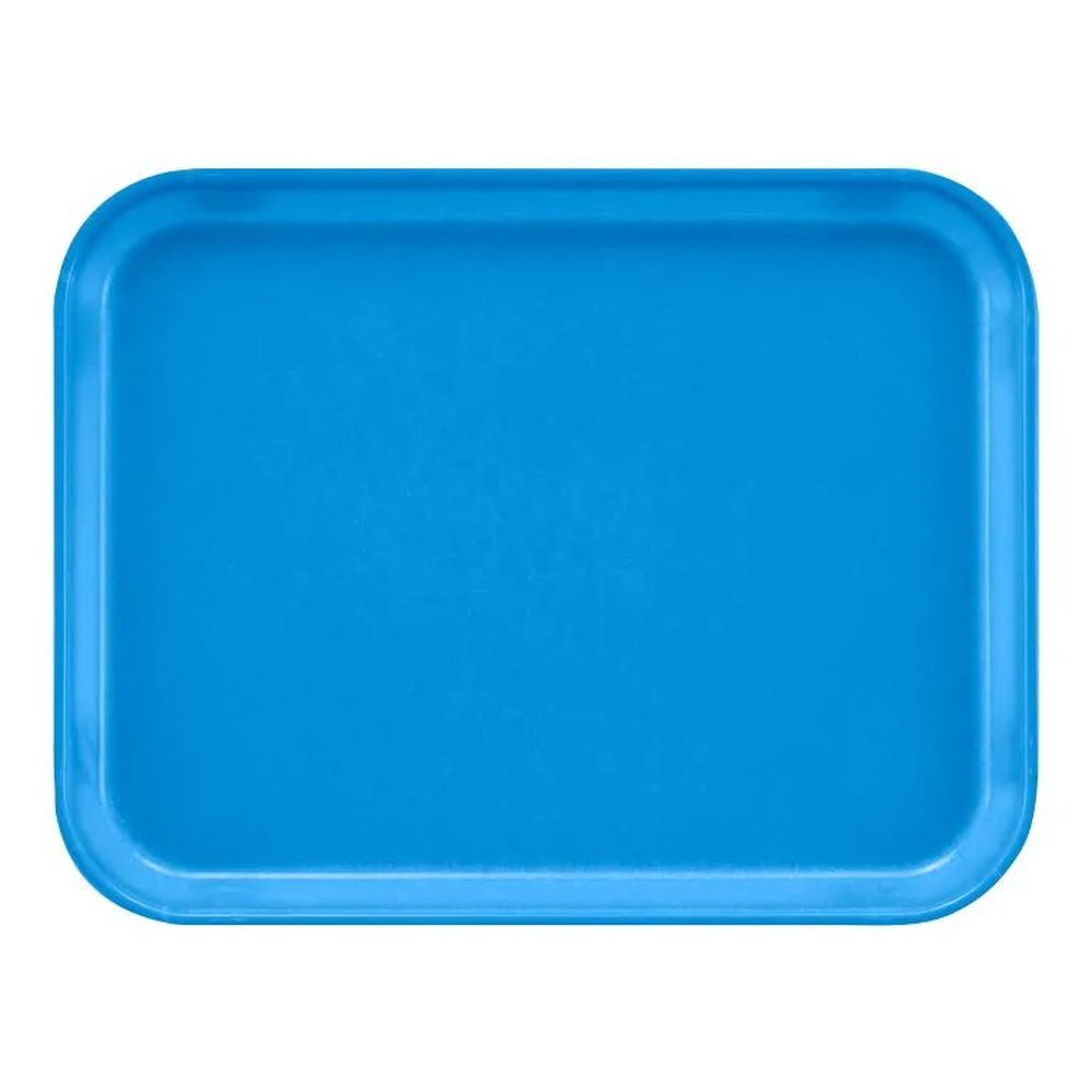 Cambro Blue Fiberglass Market Display Tray, 18 X 12 X 1 Inch -- 12 Per Case
