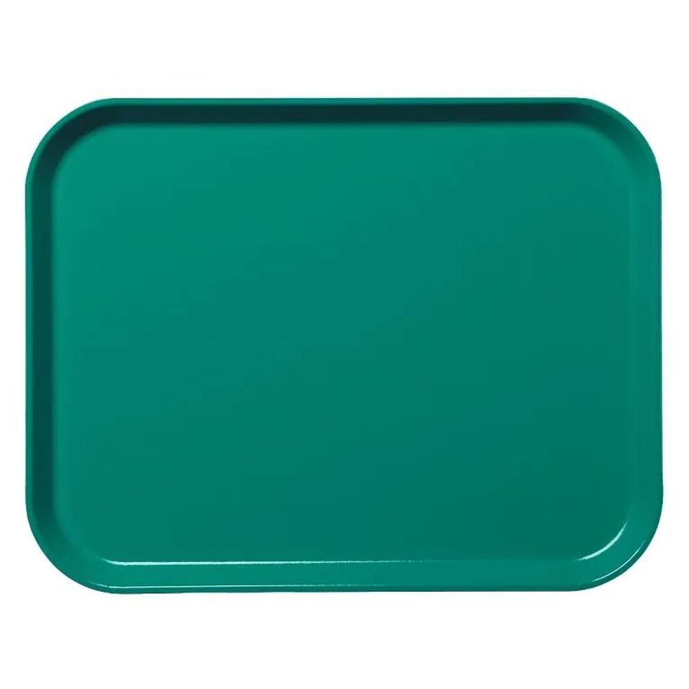Cambro Camlite Green Fiberglass Rectangular Serving Tray, 14 X 18 Inch -- 12 Per Case