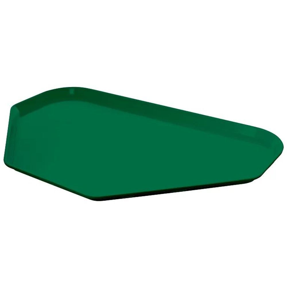Cambro Camtrays Sherwood Green Fiberglass Trapezoid Tray, 14 X 18 Inch -- 12 Per Case