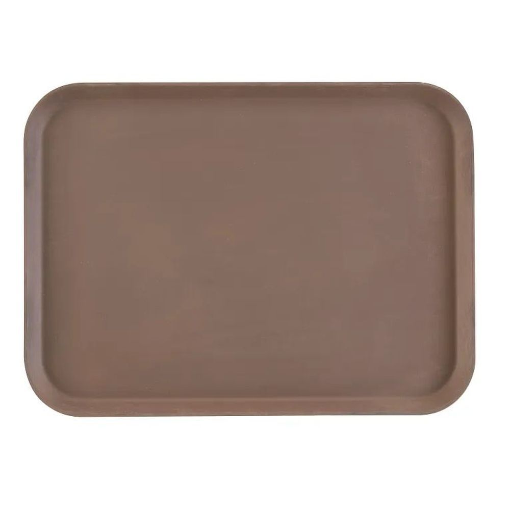 Cambro Camtread Tavern Tan Fiberglass Rectangular Tray, 15 X 20 1/4 Inch -- 12 Per Case