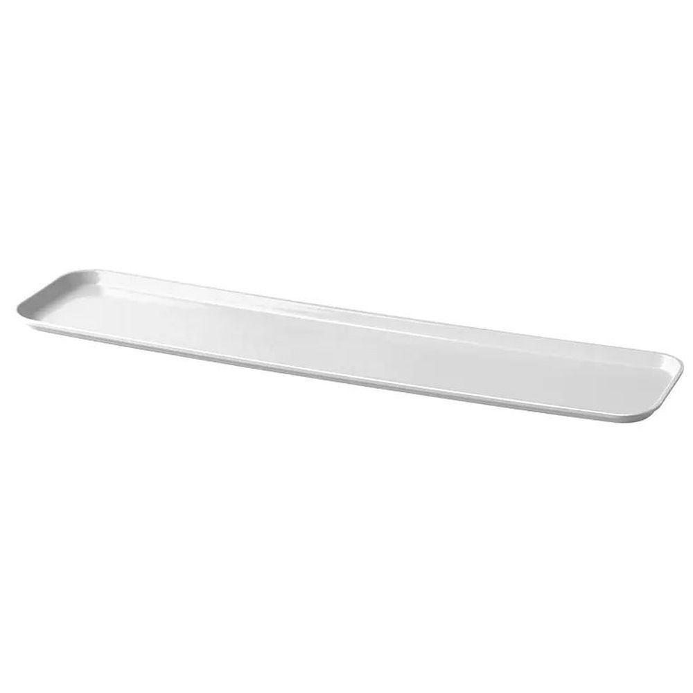 Cambro White Fiberglass Display Market Tray, 6 7/16 X 30 X 3/4 Inch -- 12 Per Case