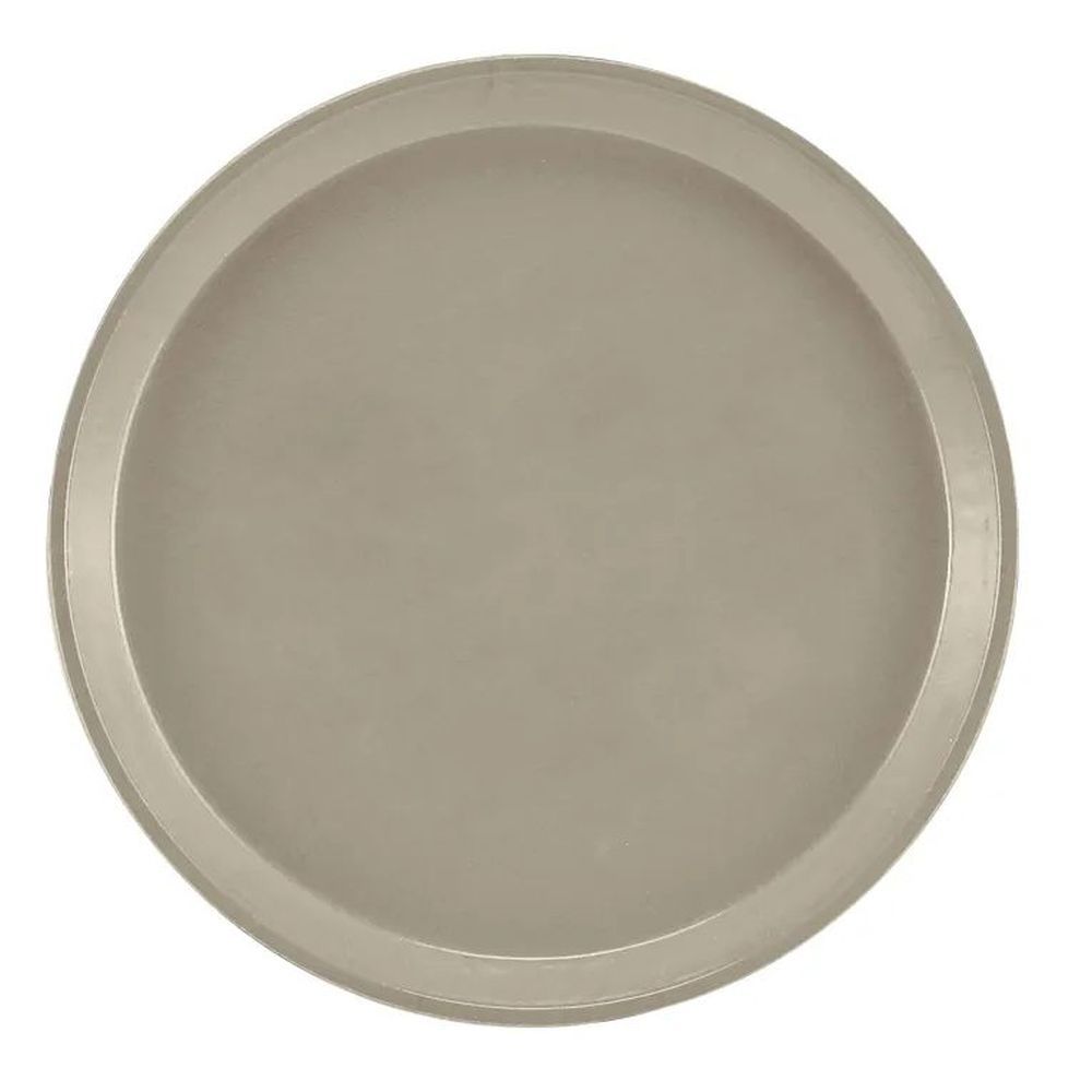 Cambro Camtrays Desert Tan Fiberglass Round Tray, 9 Inch -- 12 Per Case