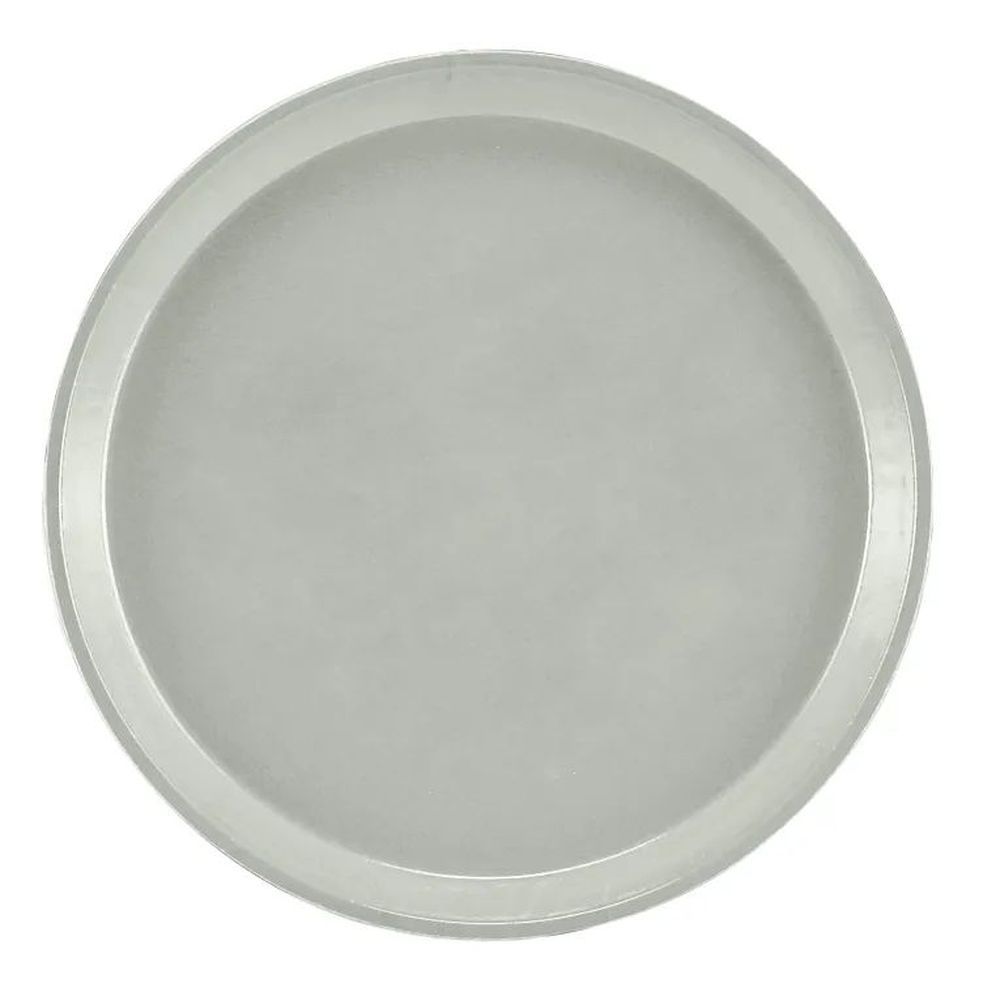 Cambro Camtrays Pearl Gray Fiberglass Round Tray, 9 Inch -- 12 Per Case