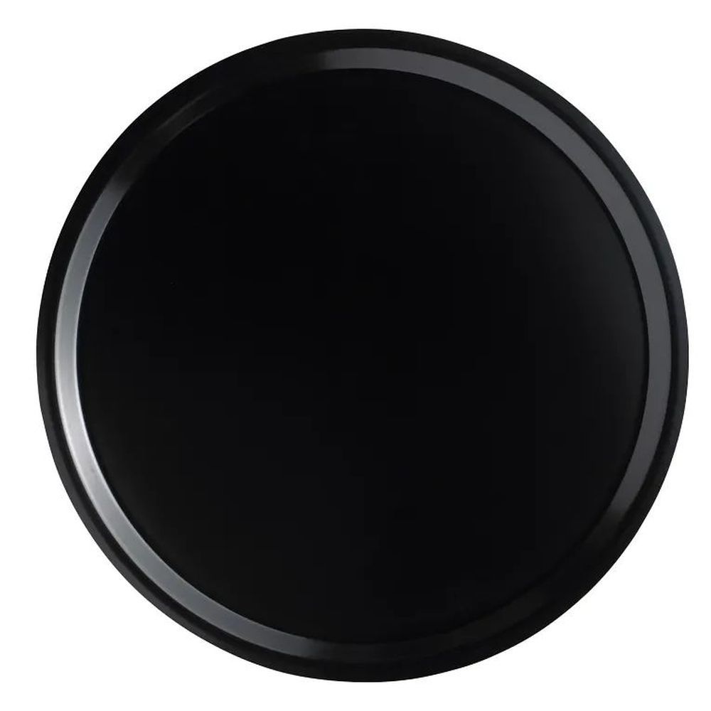 Cambro Camtrays Black Fiberglass Round Tray, 9 Inch -- 12 Per Case