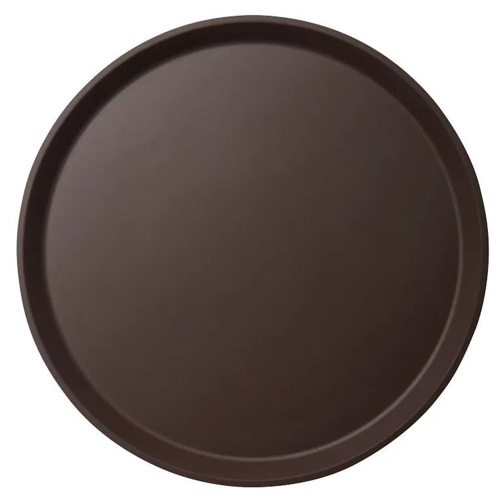 Cambro Camtread Tavern Tan Fiberglass Round Tray, 9 Inch -- 12 Per Case