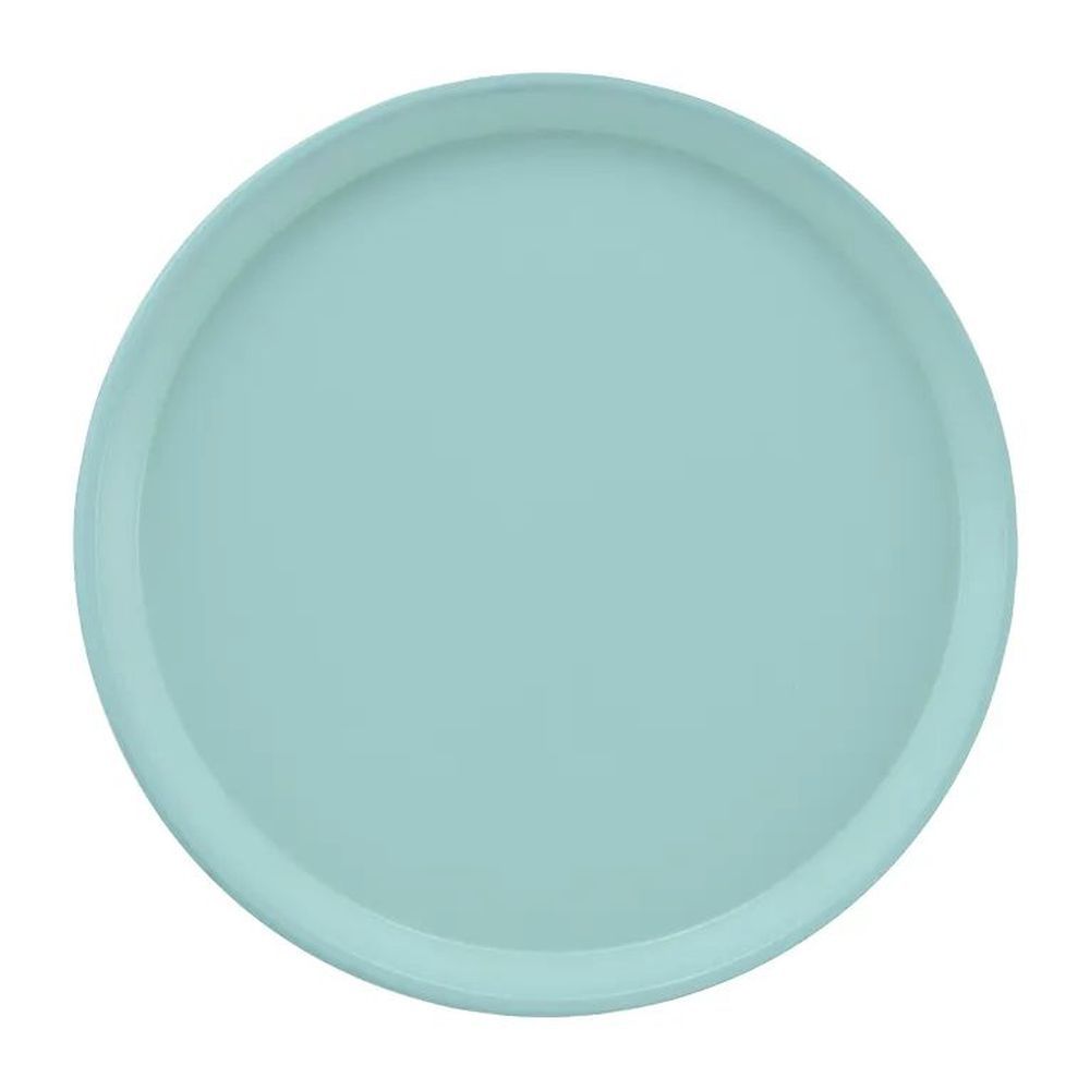 Cambro Camtrays Sky Blue Fiberglass Round Tray, 12 Inch -- 12 Per Case