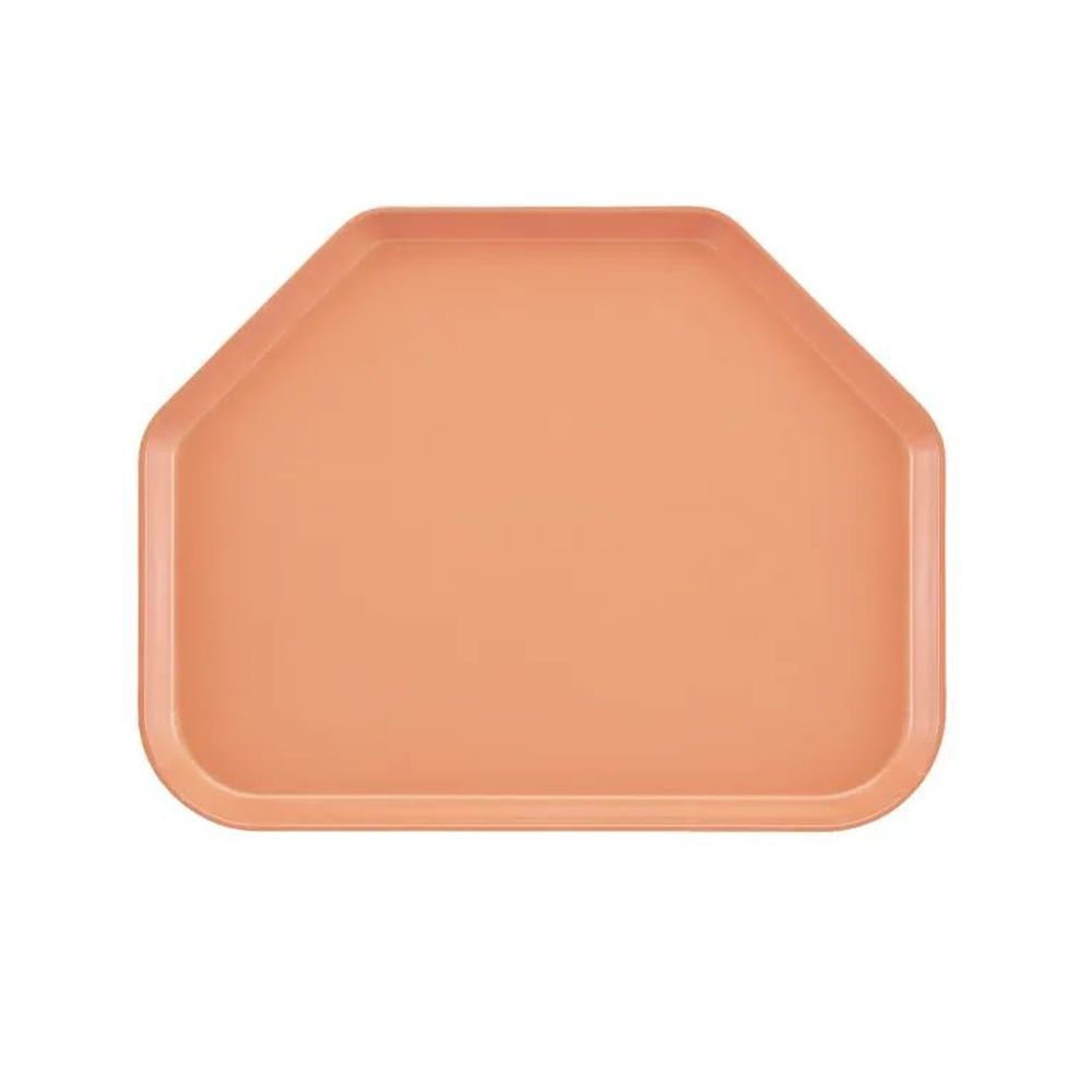 Cambro Camtrays Dark Peach Fiberglass Trapezoid Tray, 14 X 18 Inch -- 12 Per Case