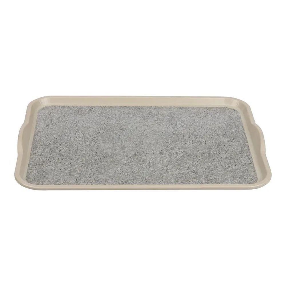 Cambro Versa Camtrays Ivory With Sahara Non Skid Versa Camtray With Handles, 15 X 20 Inch -- 12 Per Case