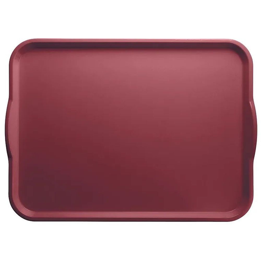Cambro Camtrays Raspberry Cream Fiberglass Rectangular Tray With Handles, 15 X 20 Inch -- 12 Per Case