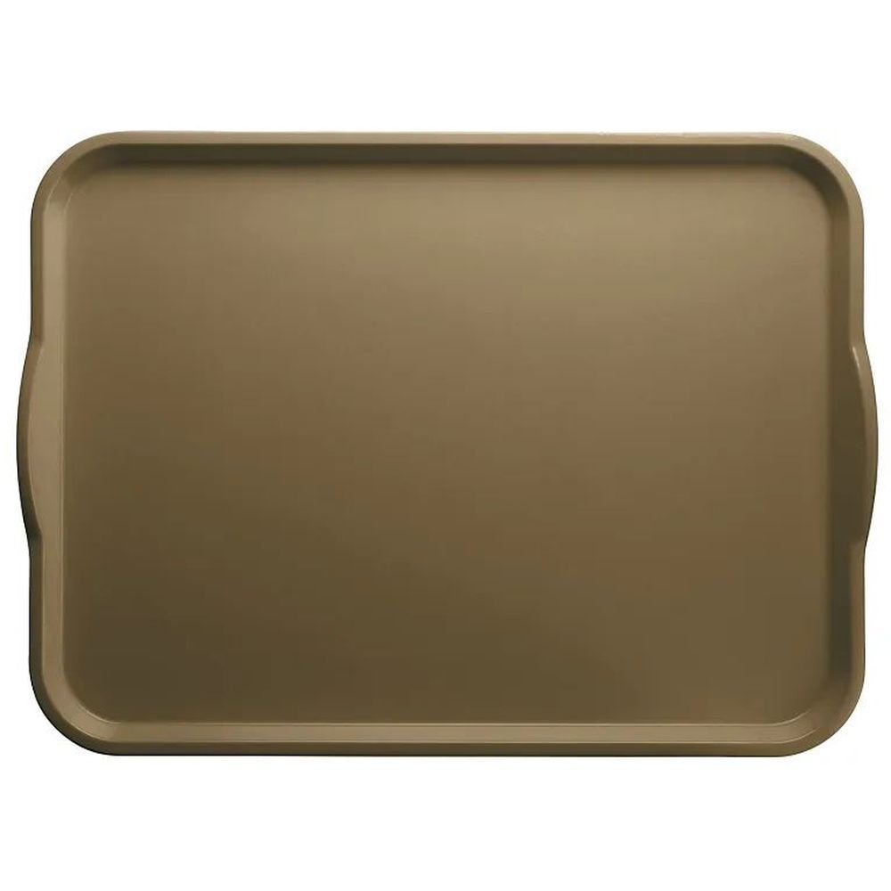 Cambro Camtrays Bayleaf Brown Fiberglass Rectangular Tray With Handles, 15 X 20 Inch -- 12 Per Case