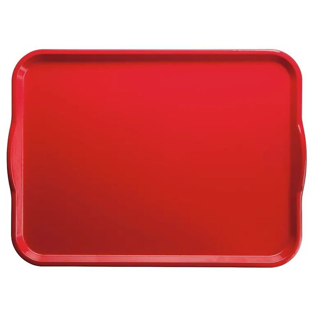 Cambro Camtrays Red Fiberglass Rectangular Tray With Handles, 15 X 20 Inch -- 12 Per Case