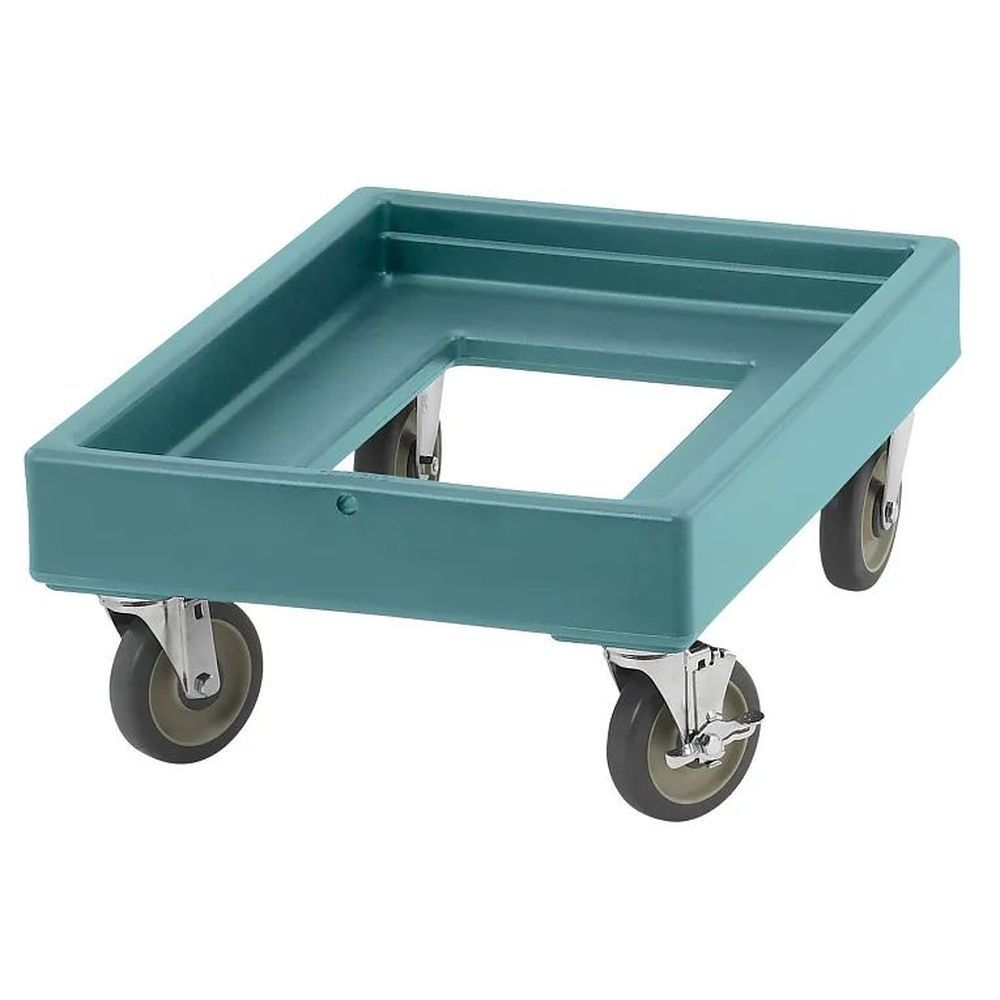 Cambro Camdollies Slate Blue Food Pan Carrier For Catering Equipment, 19.6 X 28.6 X 10 Inch