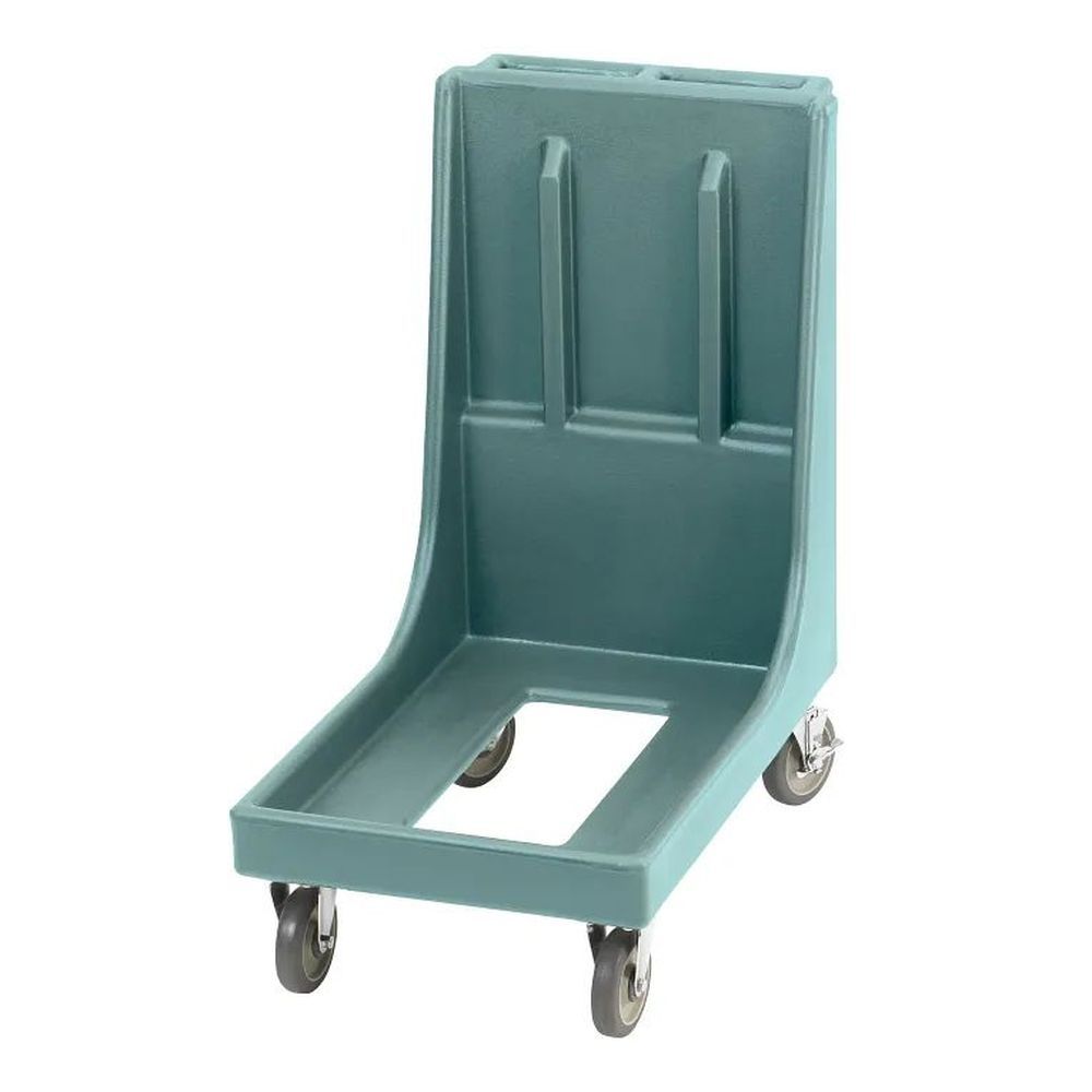 Cambro Camdollies Slate Blue Food Pan Carrier With Handle For Catering Equipment, 19 3/4 X 36 1/4 X 33 1/8 Inch