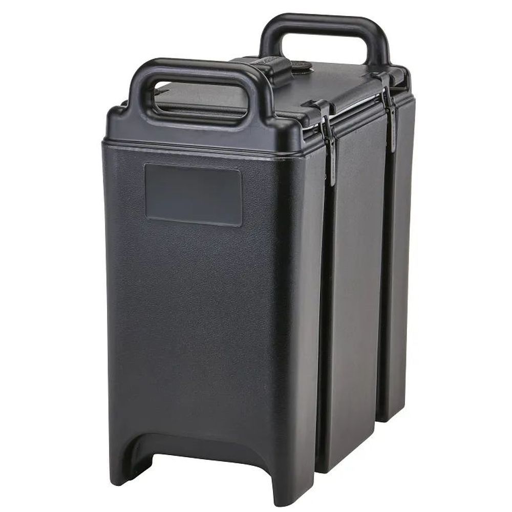 Cambro Camtainers Black Insulated Soup Server Without Spigot, 3 3/8 Gallon Capacity