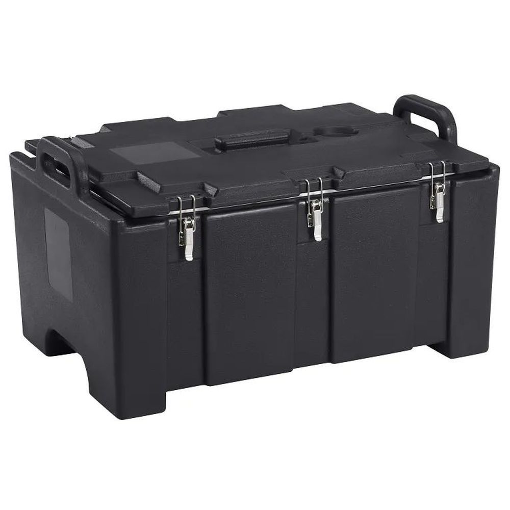 Cambro Camcarriers 100 Series Black Insulated Top Loading Food Pan Carrier, 26 3/4 X 15 X 18 Inch