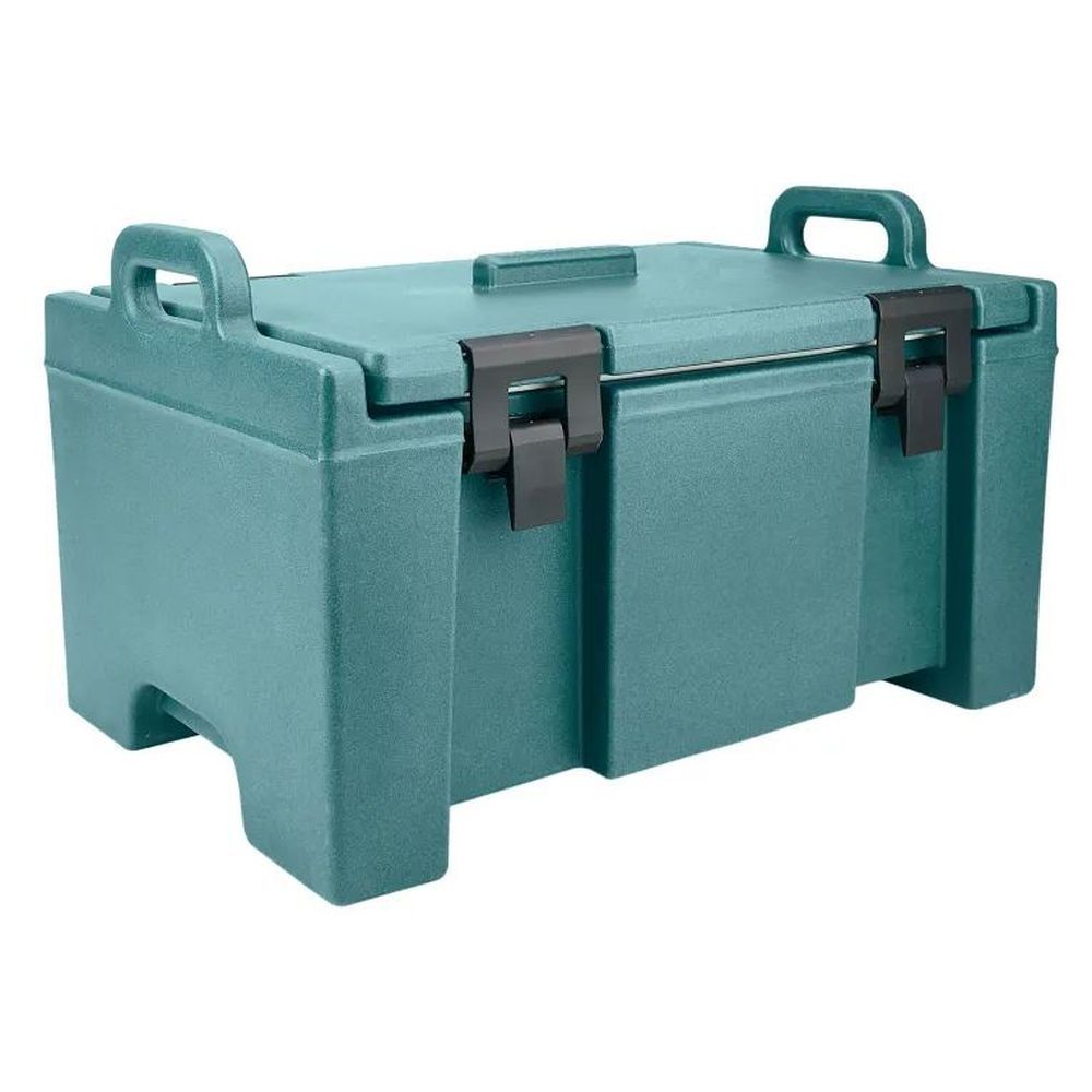 Cambro 100-series Slate Blue Non Electric Insulated Top-loading Multiple Stackable Gn Food Pan Carrier, 26 5/8 X 18 X 15 3/4 Inch
