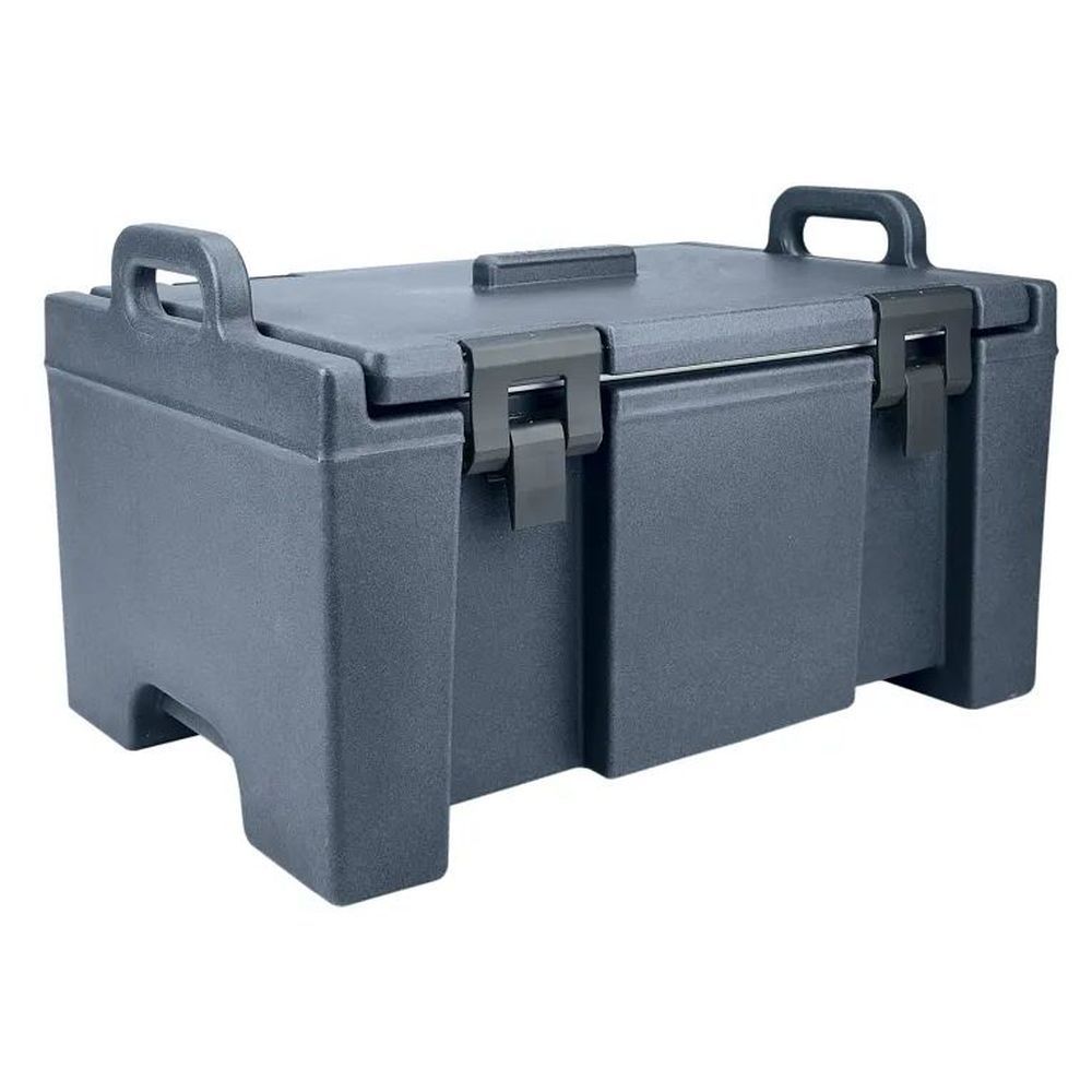 Cambro 100-series Granite Gray Non Electric Insulated Top-loading Multiple Stackable Gn Food Pan Carrier, 26 5/8 X 18 X 15 3/4 Inch