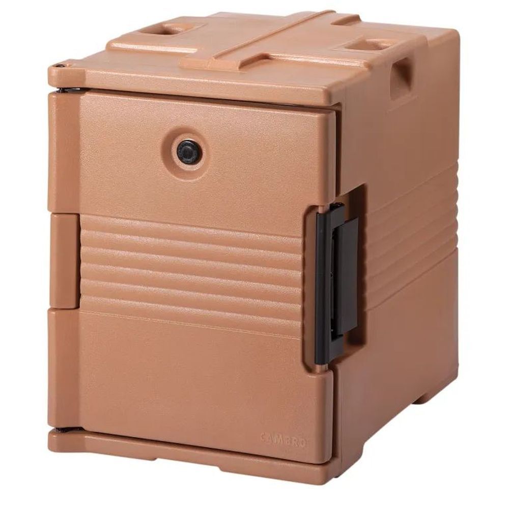 Cambro Coffee Beige Full Size Non-electric Insulated Ultra Food Pan Carrier, 18 X 25 X 24 7/8 Inch