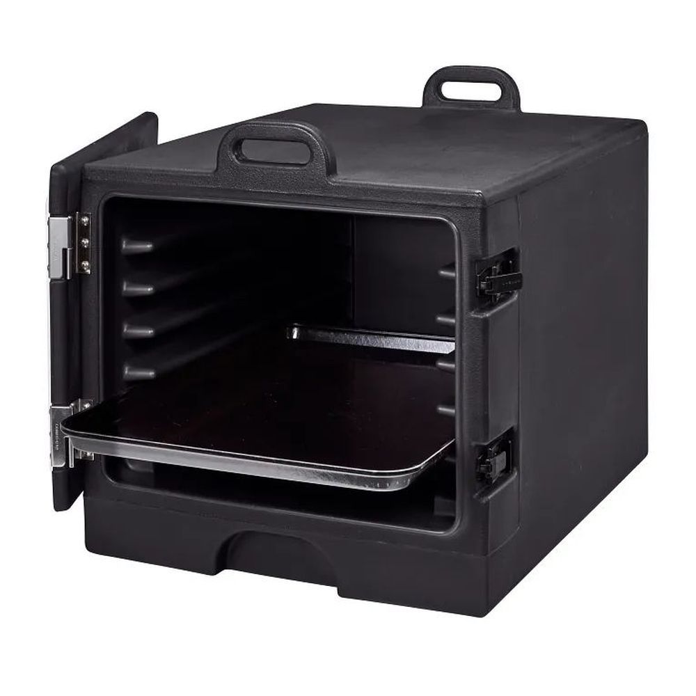 Cambro Camcarriers Black Insulated Front Loading Food Pan Carrier, 29 1/4 X 22 1/2 X 21 1/2 Inch