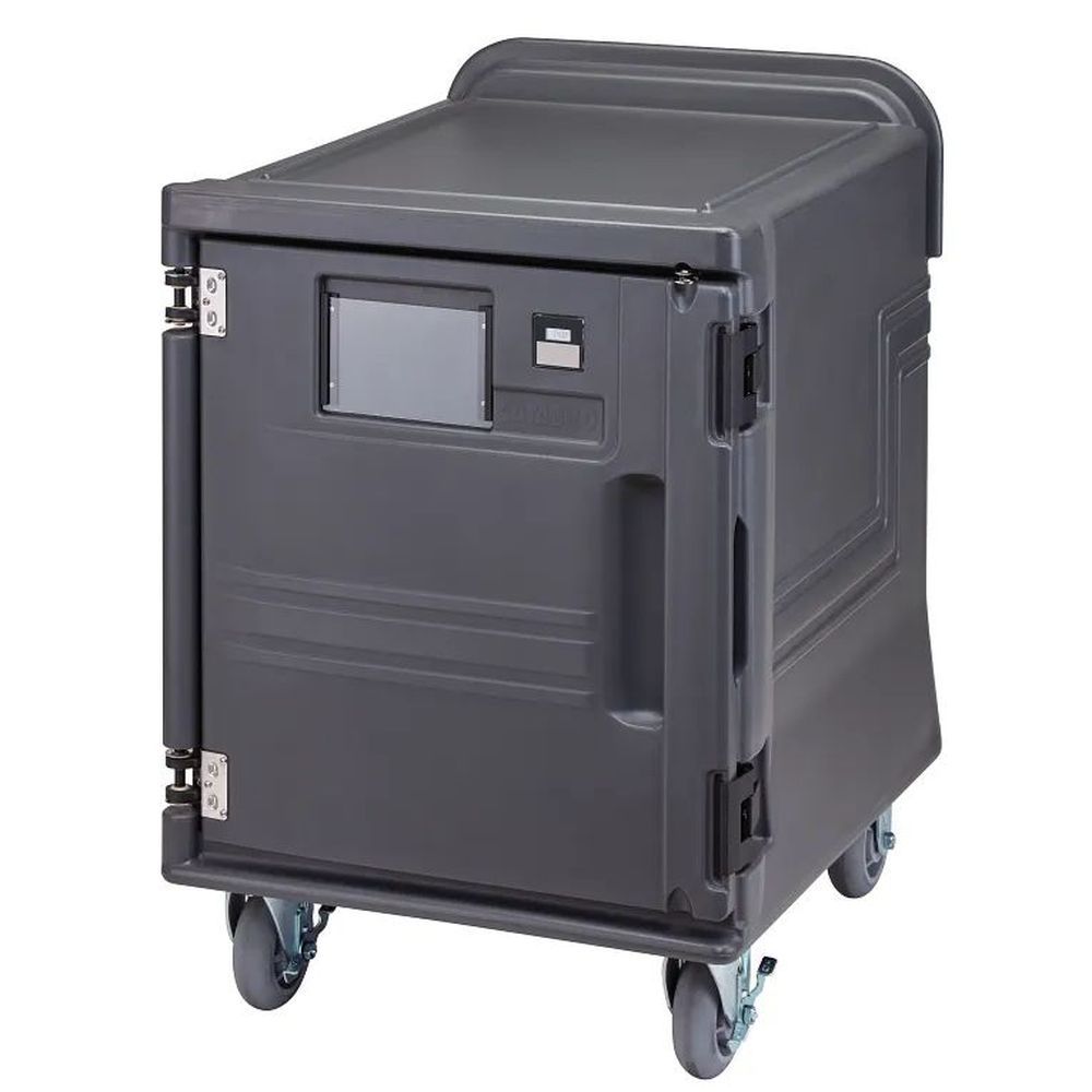 Cambro Pro Cart Ultra Charcoal Gray Low Profile 220v Electric Cold Food Holding And Transport Cabinet, 28 X 37 2/7 X 41 7/8 Inch