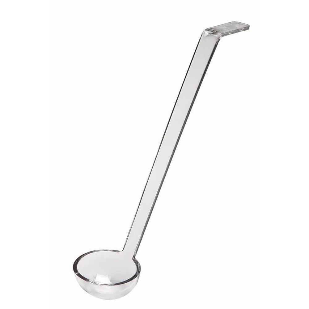 Cambro Camwear Clear Polycarbonate 1 Ounce Plain Ladle, 10 9/16 Inch -- 12 Per Case