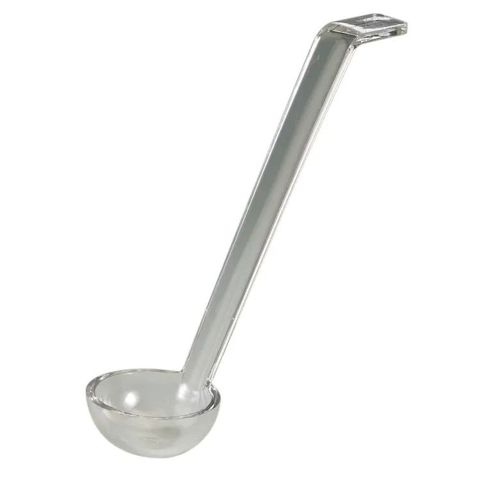 Cambro Clear 3/4 Ounce Plain Ladle, 8 1/2 Inch Length -- 12 Per Case