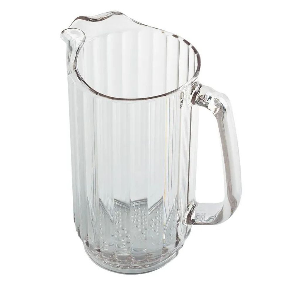 Cambro Camwear Clear Plastic Pitcher, 32 Ounce Capacity -- 6 Per Case