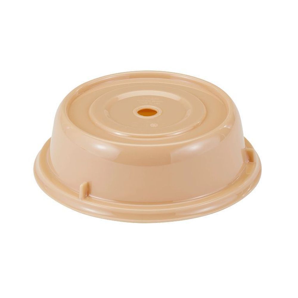 Cambro Camwear Camcovers Beige Plate Cover, 10 13/16 Inch Inside Diameter -- 12 Per Case