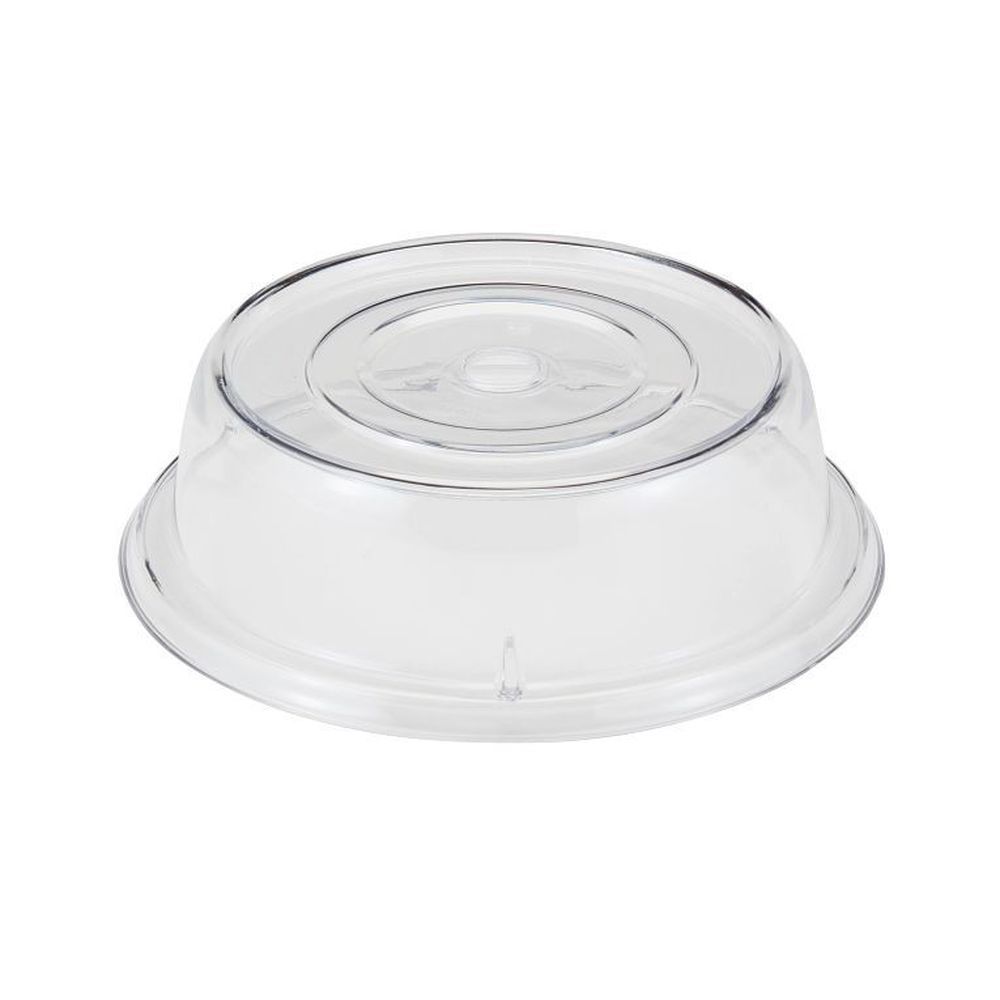 Cambro Camwear Camcovers Clear Plate Cover, 10 13/16 Inch Inside Diameter -- 12 Per Case