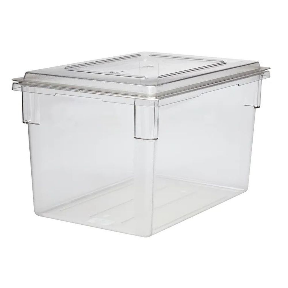 Cambro Camwear Clear Polycarbonate 22 Gallon Full Size Food Storage Box, 18 X 26 X 15 Inch -- 3 Per Case