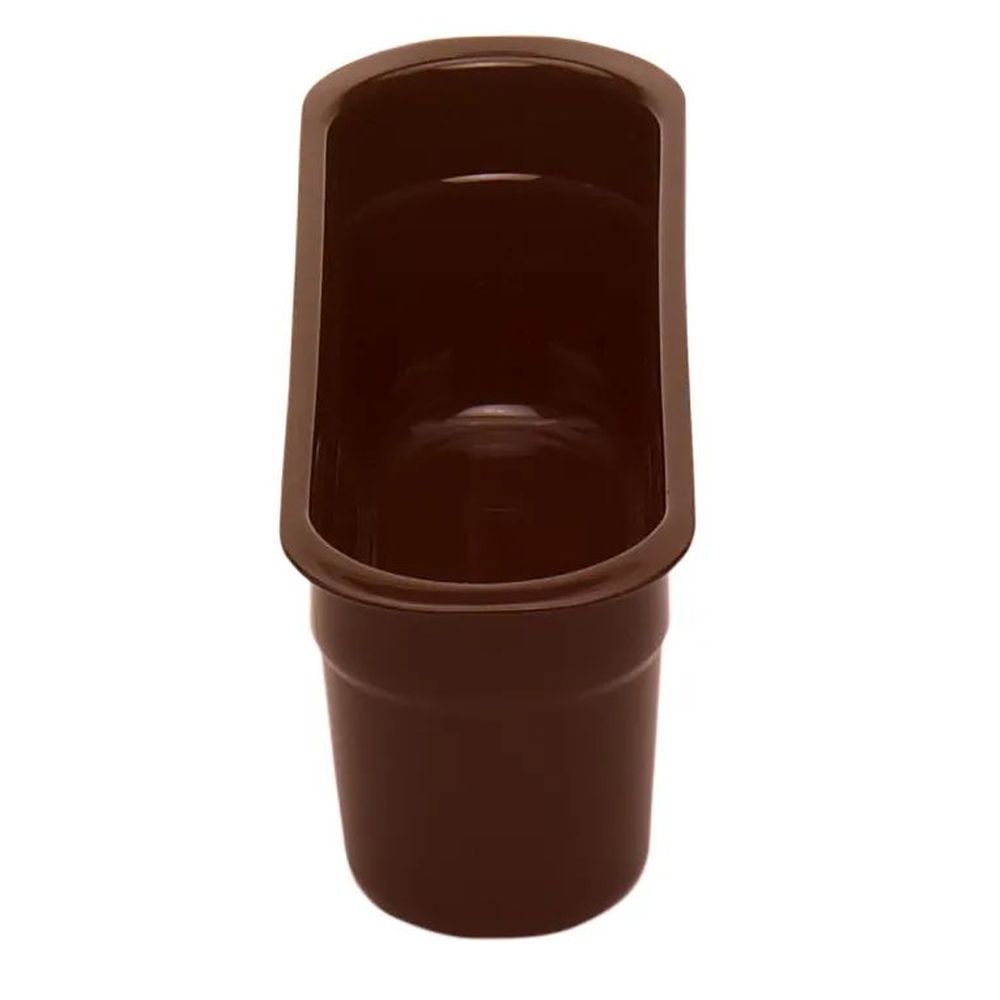 Cambro Cambox Dark Brown Poly Cutlery Insert Box, 14 3/16 X 4 7/16 X 4 1/8 Inch -- 12 Per Case