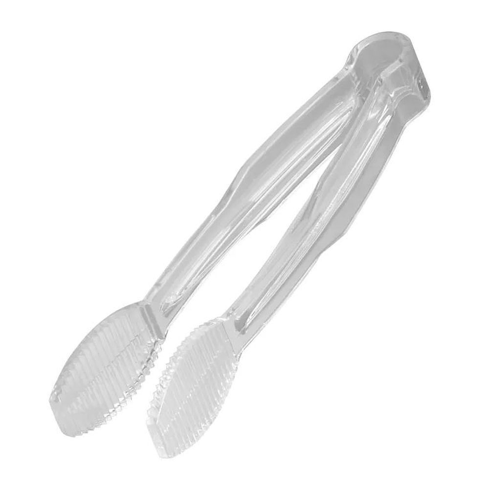 Cambro Lugano Clear Flat Grip Tong, 6 Inch -- 12 Per Case