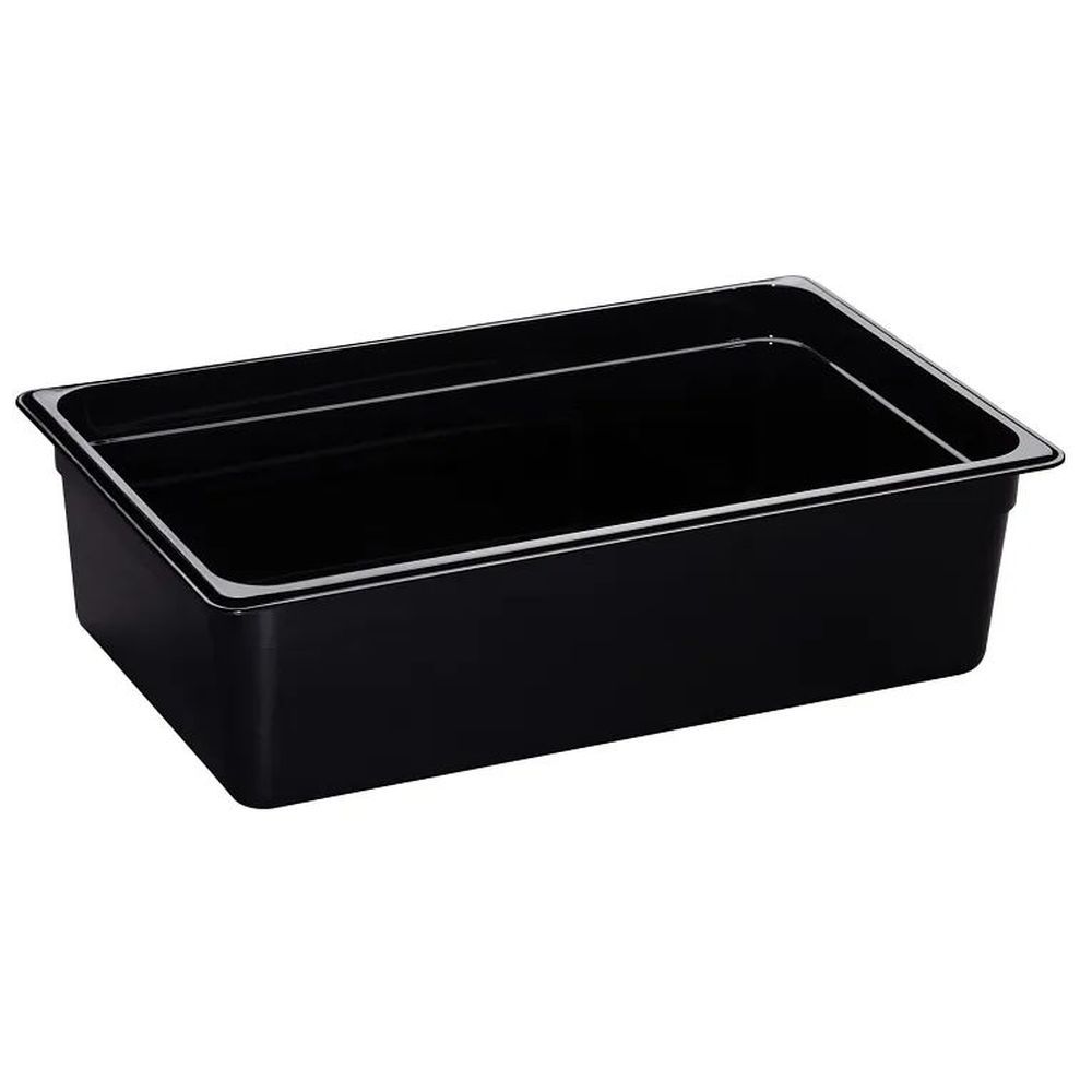 Cambro H-pan Black Gn 1/1 Full Size 20.6 Quart High Heat Food Pan, 20 7/8 X 12 3/4 X 6 Inch -- 6 Per Case