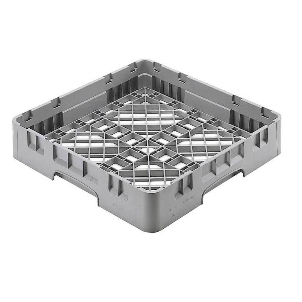 Cambro Camrack Soft Gray Polypropylene Full Size No Extender Base Rack, 19 3/4 X 19 3/4 X 4 Inch -- 6 Per Case