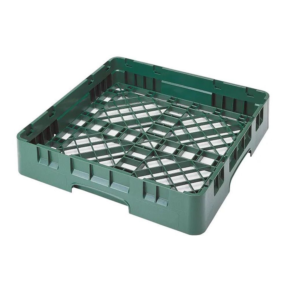 Cambro Camrack Sherwood Green Polypropylene Full Size No Extender Base Rack, 19 3/4 X 19 3/4 X 4 Inch -- 6 Per Case