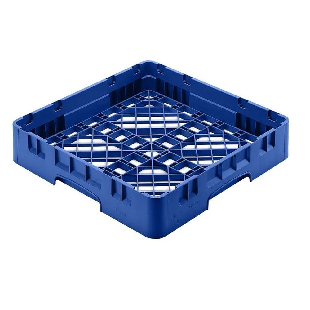 Cambro Camrack Navy Blue Polypropylene Full Size No Extender Base Rack, 19 3/4 X 19 3/4 X 4 Inch -- 6 Per Case